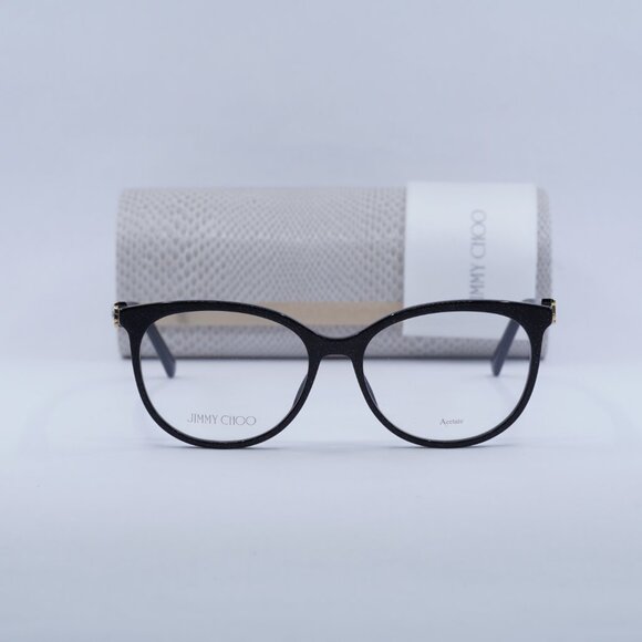 Final Price! Jimmy Choo JC309 0DXF 00 Black Eyeglasses 53mm main image 4